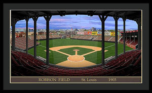 Robison Field 1902 - Framed Print