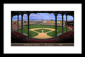 Robison Field 1902 - Framed Print