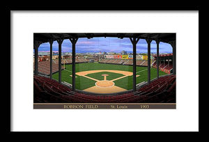 Robison Field 1902 - Framed Print