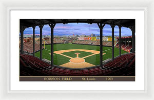 Robison Field 1902 - Framed Print