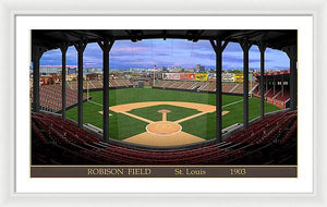 Robison Field 1902 - Framed Print