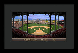 Robison Field 1902 - Framed Print