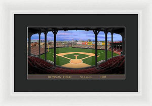 Robison Field 1902 - Framed Print