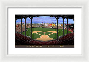 Robison Field 1902 - Framed Print