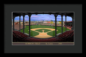 Robison Field 1902 - Framed Print