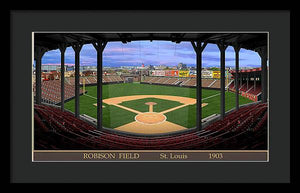 Robison Field 1902 - Framed Print