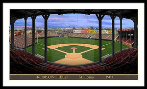 Robison Field 1902 - Framed Print