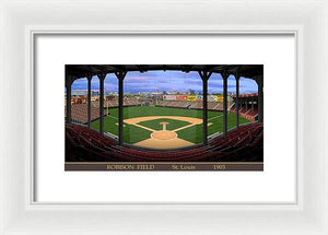 Robison Field 1902 - Framed Print