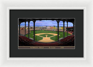 Robison Field 1902 - Framed Print