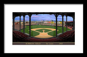 Robison Field 1902 - Framed Print