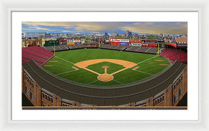 Robison Field 1919 - Framed Print