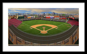 Robison Field 1919 - Framed Print