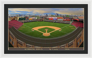 Robison Field 1919 - Framed Print