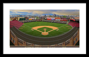 Robison Field 1919 - Framed Print