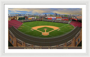 Robison Field 1919 - Framed Print