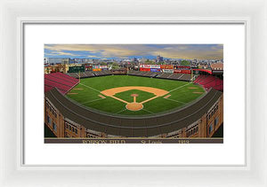 Robison Field 1919 - Framed Print