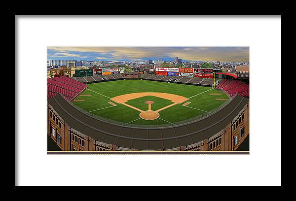 Robison Field 1919 - Framed Print