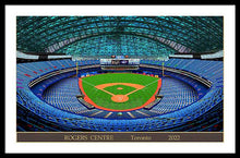 Load image into Gallery viewer, Rogers Centre 2022 - Framed Print
