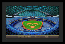 Load image into Gallery viewer, Rogers Centre 2022 - Framed Print
