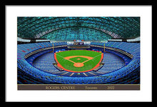 Load image into Gallery viewer, Rogers Centre 2022 - Framed Print
