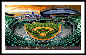 Safeco Field 1999 - Framed Print