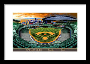 Safeco Field 1999 - Framed Print