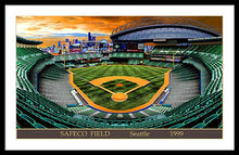 Load image into Gallery viewer, Safeco Field 1999 - Framed Print
