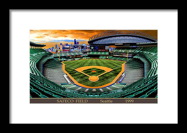 Safeco Field 1999 - Framed Print