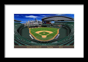 Safeco Field 2011 - Framed Print