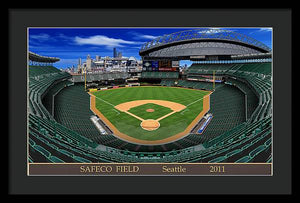 Safeco Field 2011 - Framed Print