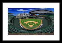 Load image into Gallery viewer, Safeco Field 2011 - Framed Print
