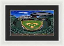 Load image into Gallery viewer, Safeco Field 2011 - Framed Print
