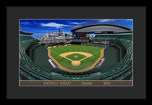 Safeco Field 2011 - Framed Print