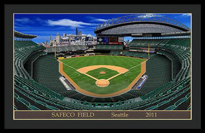 Safeco Field 2011 - Framed Print