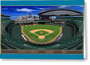 Safeco Field 2011 - Greeting Card