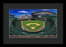 Load image into Gallery viewer, Safeco Field 2011 - Framed Print
