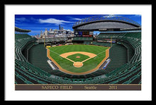 Load image into Gallery viewer, Safeco Field 2011 - Framed Print
