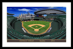 Safeco Field 2011 - Framed Print