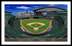 Safeco Field 2011 - Framed Print