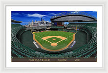 Load image into Gallery viewer, Safeco Field 2011 - Framed Print
