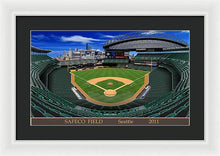 Load image into Gallery viewer, Safeco Field 2011 - Framed Print
