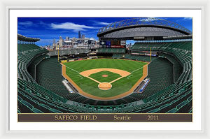 Safeco Field 2011 - Framed Print