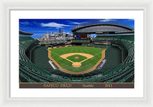 Load image into Gallery viewer, Safeco Field 2011 - Framed Print
