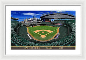 Safeco Field 2011 - Framed Print