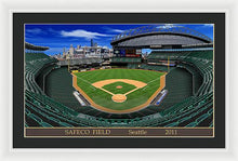 Load image into Gallery viewer, Safeco Field 2011 - Framed Print
