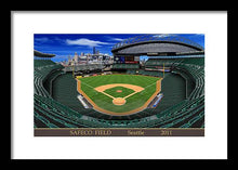 Load image into Gallery viewer, Safeco Field 2011 - Framed Print
