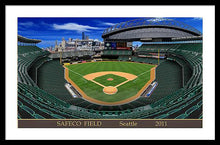 Load image into Gallery viewer, Safeco Field 2011 - Framed Print
