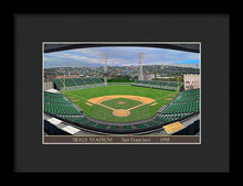 Load image into Gallery viewer, Seals Stadium 1958 - Framed Print
