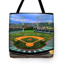 Load image into Gallery viewer, Seals Stadium 1958 - Tote Bag
