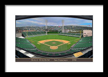 Load image into Gallery viewer, Seals Stadium 1958 - Framed Print
